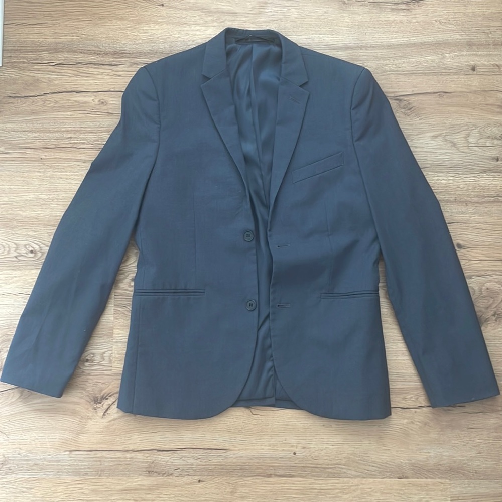 H&M charcoal gray blazer